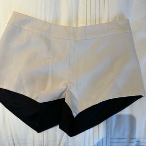 Mason white and black shorts